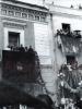 il principe Umberto sul balcone del municipio - anno 1936